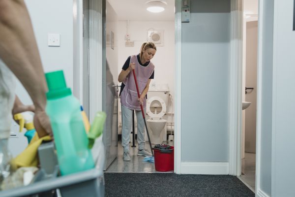 Commercial Restroom Cleaning Service